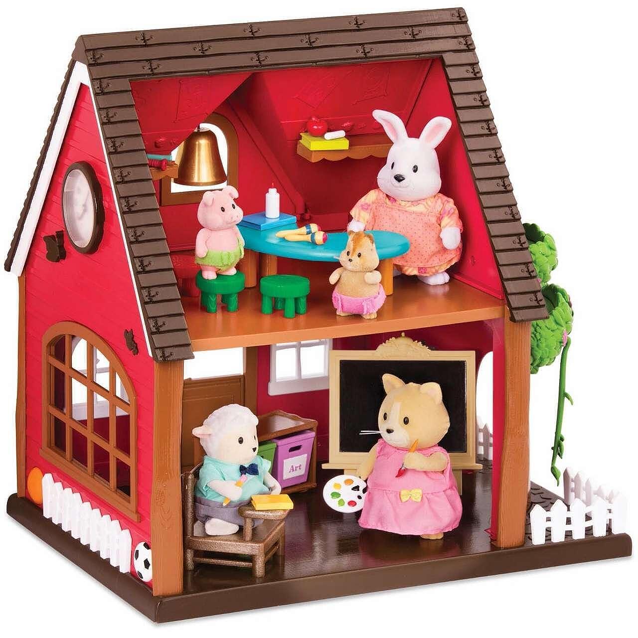 Li'l Woodzeez училище комплект за игра