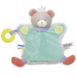 Мека играчка за гушкане с активности мече, Eurekakids