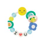 Силиконова бебешка гризалка Обичам те, Infantino - Image 2