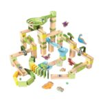Дървено домино с дино 131 части, Hape – снимка 8 от 8