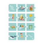 Пъзел приятели на океана 3 в 1, Hape – снимка 12 от 12
