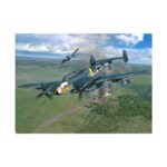 Сглобяем модел месершмит bf110 c2 c7, Revell – снимка 10 от 12