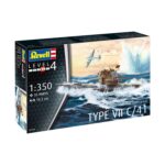 Сглобяем модел подводница type vii c 41, Revell – снимка 2 от 6