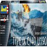 Сглобяем модел подводница IX C 40 U190, Revell