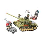 Конструктор Combat Zone тежък танков корпус 858 части, Qman – снимка 3 от 3