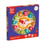 Дървен пъзел и часовник, Hape – снимка 5 от 5