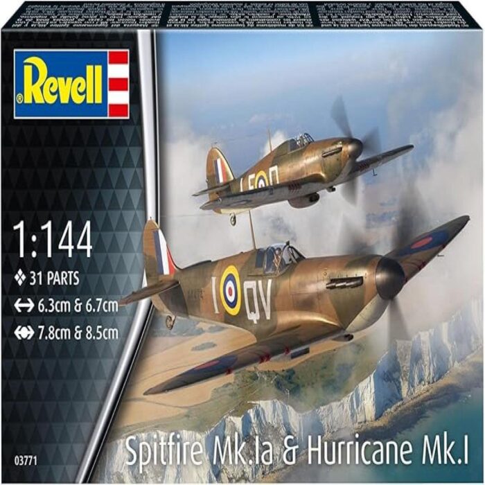 15 Сглобяем модел Spitfire и Hurricane, Revell