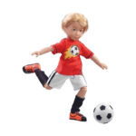 Аксесоари за кукла Kruselings Doll футболен екип 16 см – снимка 2 от 2