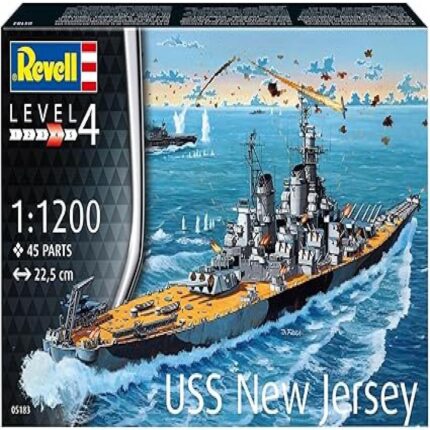 Сглобяем модел боен кораб USS New Jersey, Revell
