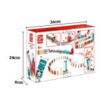 Комплект домино мощен удар 59 части, Hape – снимка 12 от 12