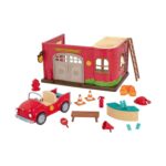 Игрови комплект пожарна станция, Li&prime;l Woodzeez – снимка 5 от 5
