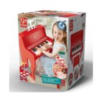 Дървено светлинно пиано и стол червено, Hape – снимка 9 от 12