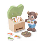 Дървен комплект органична оранжерия 32 части, Hape – снимка 8 от 9