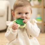 Силиконова бебешка гризалка Броколи, Infantino - Image 2