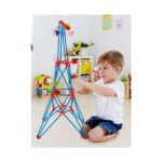 Бамбуков конструктор айфелова кула 62 части, Hape – снимка 7 от 7