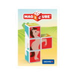 Магнитен конструктор Magicube животни и карти 11 части, Geomag – снимка 7 от 10