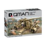 Конструктор германско оръдие flak 829 части, Qman – снимка 6 от 7