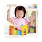 Ксилофон с лира и цветни топки, Hape – снимка 6 от 6