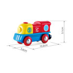 Дървена играчка цветен локомотив, Hape – снимка 7 от 7
