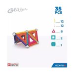 Магнитен конструктор geomag glitter panels 35 части – снимка 8 от 9