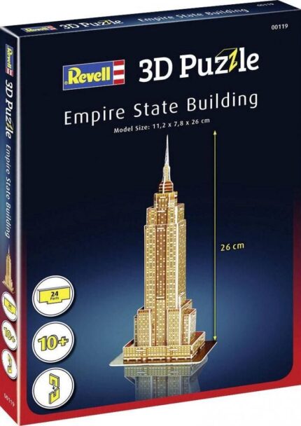 3D пъзел Емпайър Стейт Билдинг, Revell