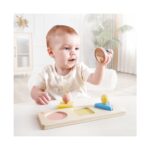 Образователна играчка монтесори огледални форми, Hape – снимка 10 от 10