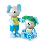 Дървени фигури семейство слончета 10 части, Hape – снимка 5 от 5
