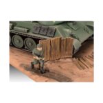Сглобяем модел съветски танк t 34, Revell – снимка 7 от 8