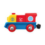 Дървена играчка цветен локомотив, Hape – снимка 6 от 7