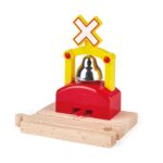 Дървена играчка автоматичен влаков звънец, Hape – снимка 7 от 7