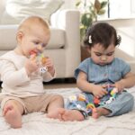 Силиконова бебешка гризалка Обичам те, Infantino - Image 3