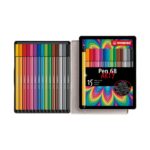 Комплект флумастери Pen 68 Arty метална кутия 15, Stabilo – снимка 6 от 8