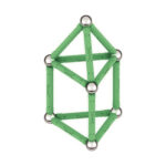 Магнитен конструктор geomag glow 25 части – снимка 7 от 8