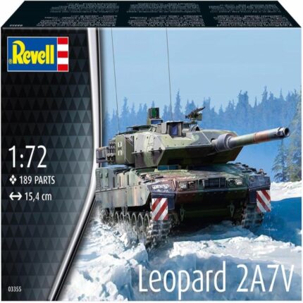 Сглобяем модел танк Leopard 2A7V, Revell