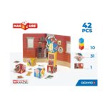 Магнитен конструктор magicube story building 42 части, Geomag – снимка 9 от 11