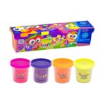 Комплект пластилин frutolina neon 4 броя, Astra – снимка 3 от 3
