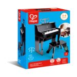 Дървено светлинно пиано и стол черно, Hape – снимка 3 от 3
