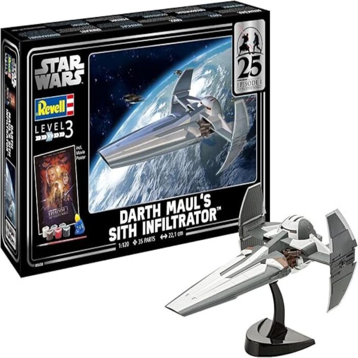 974920250408132140 Сглобяем модел Darth Maul’s Sith Infiltrator, Revell