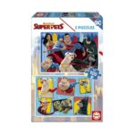 Пъзел dc лига на суперлюбимци 2x100 части, Educa – снимка 4 от 4