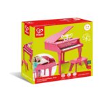 Дървено пиано розово, Hape – снимка 5 от 5