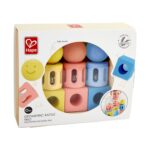 Дрънкалка Тройни геометрични фигури, Hape – снимка 3 от 5