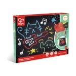 Рисуване с тебешири и шаблони 21 части, Hape – снимка 3 от 5