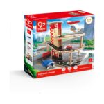 Дървена игра триетажен паркинг, Hape – снимка 6 от 6