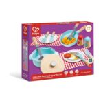 Дървен Комплект за Готвене и Сервиране 21 части, Hape – снимка 10 от 12