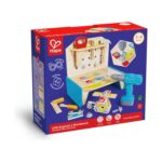 Дървена детска работилница 51 части, Hape – снимка 10 от 12