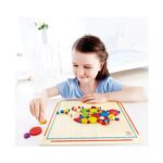 Дървена мозайка Трицераптор, Hape – снимка 5 от 6