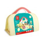 Дървен комплект за игра Малка ферма 10 части, Hape – снимка 6 от 6