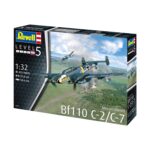 Сглобяем модел месершмит bf110 c2 c7, Revell – снимка 9 от 12