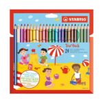 Комплект цветни моливи TRIO thick ергономични, Stabilo – снимка 5 от 5