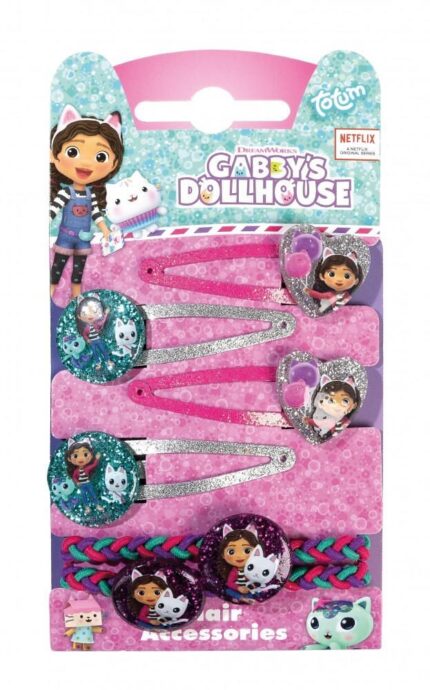 Аксесоари за коса Gabby's Dollhouse 6 броя, Totum